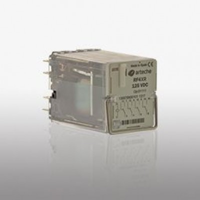 4 Changeover instantaneous trip relay RF4XR 220 VDC OP:01110 - Ratechna.eu